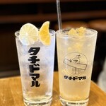 こじゃんと酒場 タチドマル - ■こじゃんとレモン ￥490
■こじゃんとジンジャー ￥490