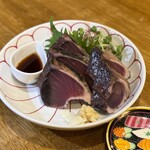こじゃんと酒場 タチドマル - ■鰹たたき ¥780