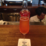 コーヒーハウス ニシヤ - アペロールスプリッツァー（650円）