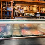 浜寿司 - カウンター席です。