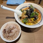 Rock’anDo - ほたるイカのトマトまぜそば＋イイダコの炊込みご飯