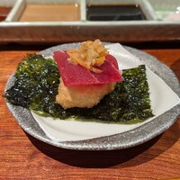 串揚げキッチン だん 梅田店 - まぐろ寿司