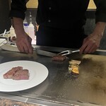 名駅 鉄板焼き 森本Ｘ Premium - 