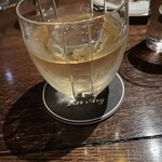 カフェサロン バー アーグ - バーボンのロック　グラスと氷がいい感じ