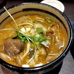 ラーメン大至 - きのこたっぷり味噌つけ麺