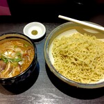 ラーメン大至 - きのこたっぷり味噌つけ麺
