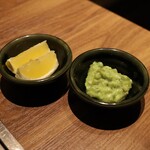 厳選焼肉 一石三鳥 - レモン＆茎わさび