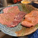 #ヒロキヤ渋谷 - 本日の特選和牛盛り合わせ