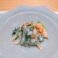 鮨 功 - 車海老白和え