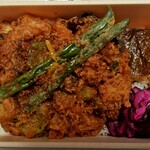 日本橋 天丼 天むす 金子半之助 - 料理写真:春のかき揚げ弁当