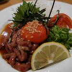 すし和食のお店田まい - 仙台牛炙りユッケ