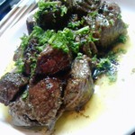 ステーキてっぺい - 生パセリが嬉しい