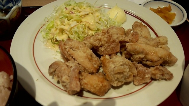 『よかたい（汐留） からあげ食べ放題定食』by 湘南ライナー よかたい 汐留シティセンター店 （地鶏と鮮魚