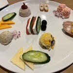 ルーマニア料理 ラミハイ - 前菜　シェフの盛り合わせ