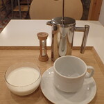 トーコーキッチン - パンナコッタ ホットコーヒー