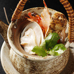 Shimonoseki Shumpanrou - 「蛤と松茸の土瓶蒸し」