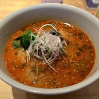 広尾はしづめ - 粗挽き肉味噌の担々麺 ¥1,600（価格は訪問時）