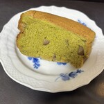 ノッサボーロ・パステラリア - 抹茶と栗のシフォンケーキ