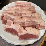 焼肉 絆 - 五段バラ