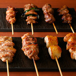焼鳥 せきね - 料理写真:焼鳥集合