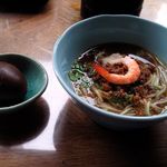 度小月 - 渡小月担仔麺とアヒルの煮卵