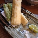 蕎麦割烹 ながの - 天麩羅