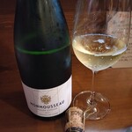 蕎麦割烹 ながの - ①クレマン・ド・ロワール　ブリュット