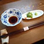 蕎麦割烹 ながの - 蕎麦がきのセット