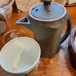 蕎麦割烹 ながの - 蕎麦湯