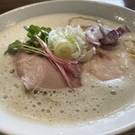 麺屋 げんでん - 貝塩鶏白湯ラーメン