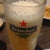 個室×鉄板居酒屋 鉄神 - ハイネケンビール