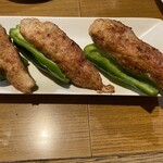 鳥丁 - ピーマンつくね