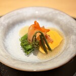 東山無垢 - 赤貝　菜の花　わらび