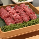 東山無垢 - 近江牛ウチモモと花山椒