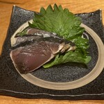 ダイナミックキッチン＆バー 燦 - 藁焼き鰹塩たたき香味野菜