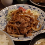 Marufuku - まる福のまる福定食、豚しょうが（14.08）