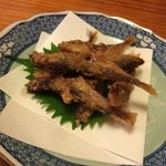 Hana - 先付け　鯵の唐揚げ