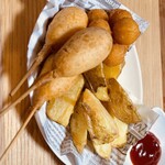 ドックランカフェ プチ・プチ - 揚げ物盛り合わせ