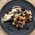 ドックランカフェ プチ・プチ - チョコワッフル