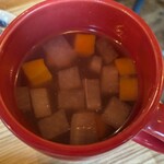 肉の八十二食堂 - スープ