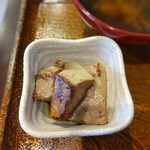 厚切りとんかつ みずほ - 小鉢ポークソテーはサービス！