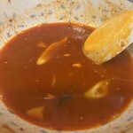 つけめん桜の如く - 割りプース