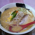 れんげ屋 - 北海道白湯味噌らーめん　980円