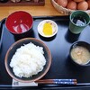 但熊 - 卵かけご飯定食（ごはん普通盛り）