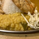 ララカレーハママツ - 豆、キャベツ