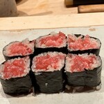 すしやのたい悟 - 中落ち巻さんでーす。