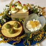 Ristorante IL PRINCIPE - ◆ピッコロドルチェ 締めのピッコロドルチェは、まさに宝石箱のよう。どれも一口サイズでありながら、深い満足感をもたらします。