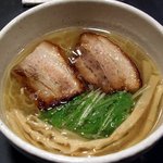 中華そば 慈庵 - 塩そば（2009.11.30撮影）