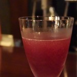 漱流 - ぶどうのカクテル
