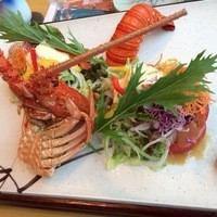 中納言 千日前味楽館 - 伊勢海老のサラダ中納言風